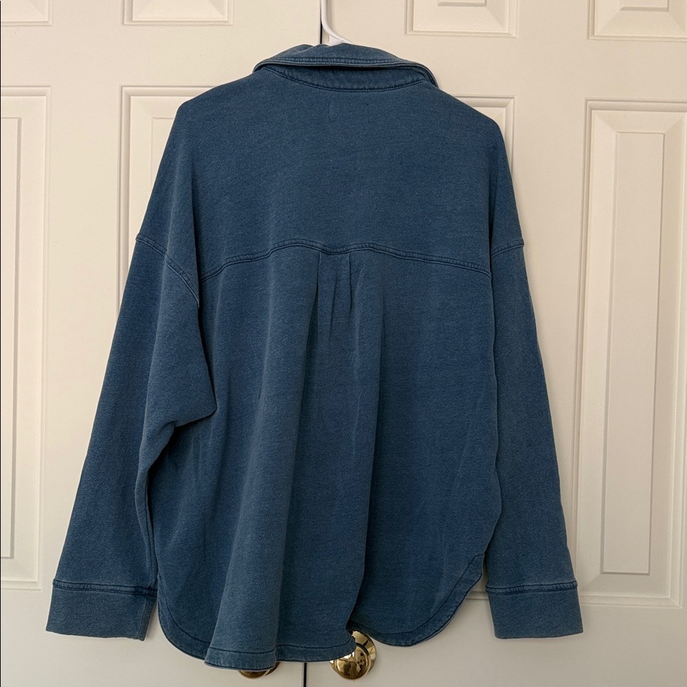 Z Supply All Day Knit Denim Jacket - Picture 8 of 8